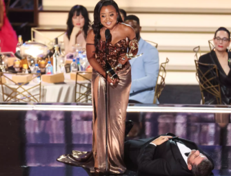 People Are Pissed At Jimmy Kimmel For Committing To A Comedy Bit During Quinta Brunson’s First Emmy Speech