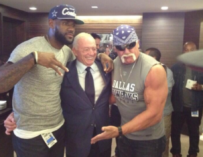 LeBron James Calls Out Reporters For Not Asking Him About The Jerry Jones Photo