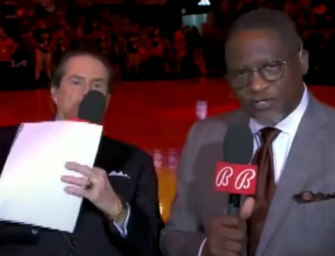 Hawks Announcer Bob Rathbun Has Terrifying On-Air Emergency, Passes Out On Camera