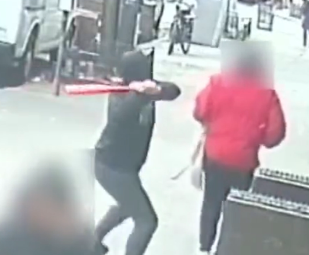 Shocking Baseball Bat Attack Caught On Camera In The Streets Of New York City