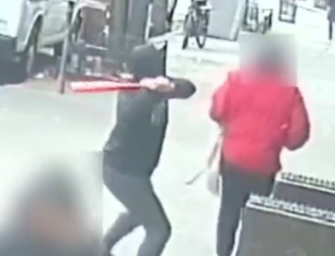 Shocking Baseball Bat Attack Caught On Camera In The Streets Of New York City