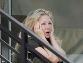 New Photos Of ‘Melrose Place’ Actress Heather Locklear Acting Bizarrely Has Fans Worried For Her