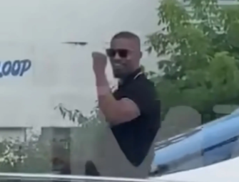 Jamie Foxx Spotted For The First Time Since Hospitalization, Seen Chilling On A Boat In Chicago