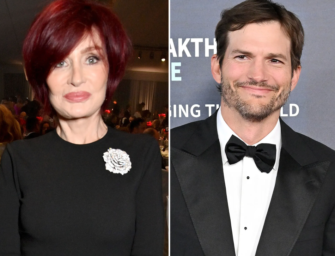 Sharon Osbourne Claims Ashton Kutcher Is The Rudest Celebrity She’s Ever Met