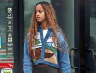 Malia Obama Caught Smoking Again Outside A Gas Station In Los Angeles