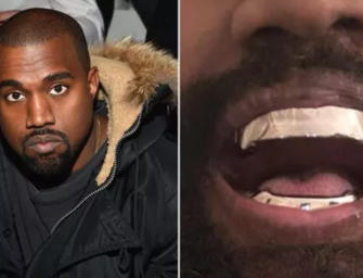 North West Shows Off Diamond Grills After Kanye West Reveals His $850k Titanium Dentures