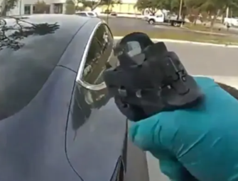 Truly Embarrassing Video Shows Florida Deputy Unloading His Entire Clip After He Mistakes Acorn For A Bullet