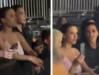 Kim Kardashian Spotted Hanging With Bianca Censori At Kanye West’s Album Listening Party