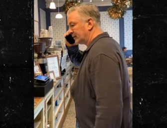 Alec Baldwin Slaps Phone Out Of Woman’s Hand After She Harasses Him Inside Coffee Shop
