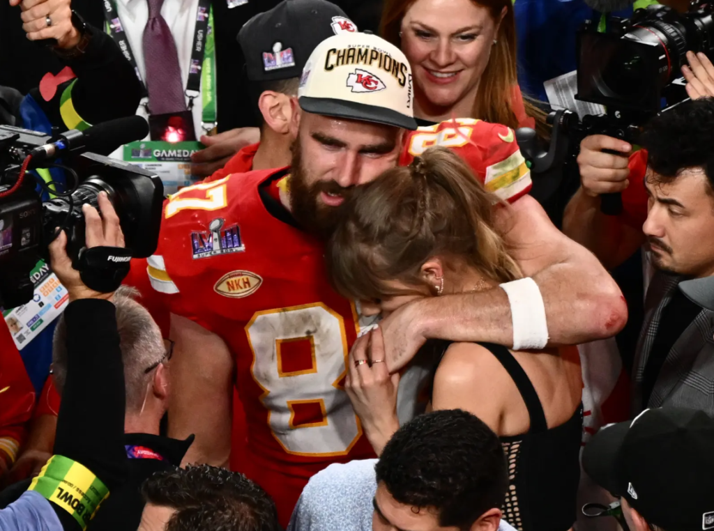 Travis Kelce’s Teammate Harrison Butker Sparks Outrage After Quoting Taylor Swift In Sexist/Anti-LGBTQ Rant